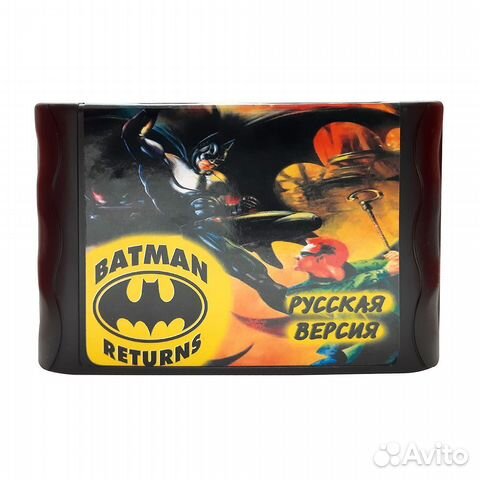 Картридж Sega batman returns