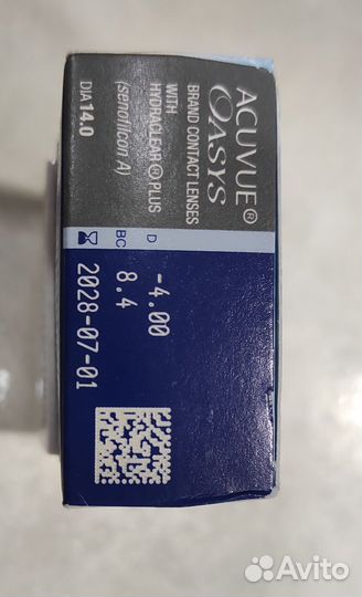 Линзы контактные