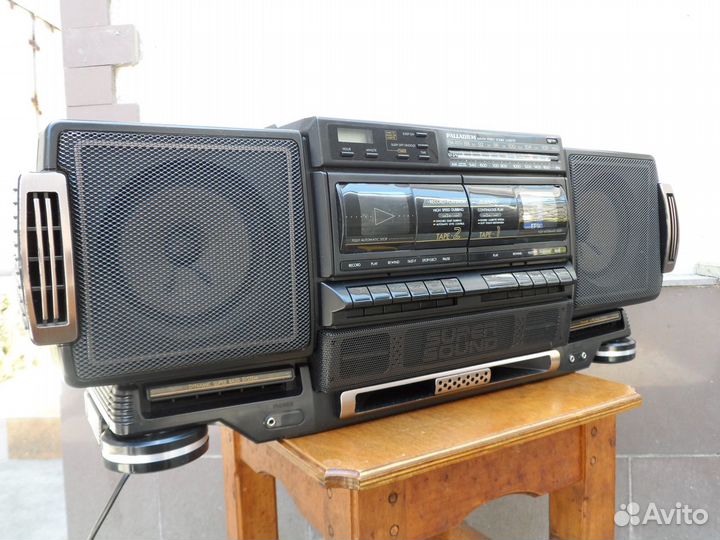 Двухкасетная магнитола паладиум