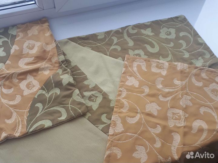 Комплект декоративных наволочек (2 шт) и салфетка