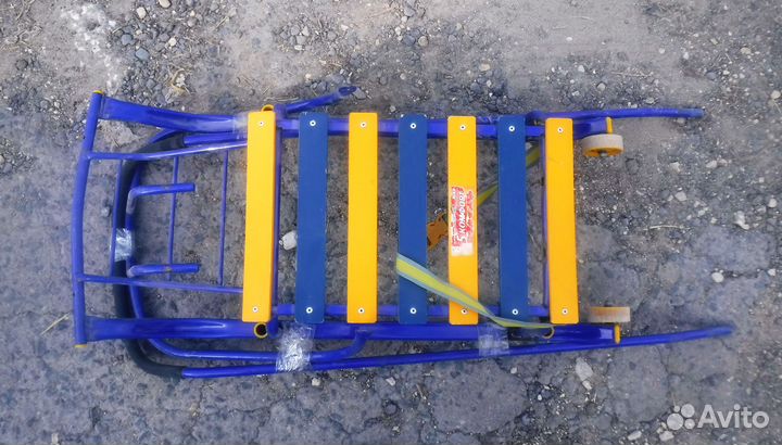 Санки с колесами