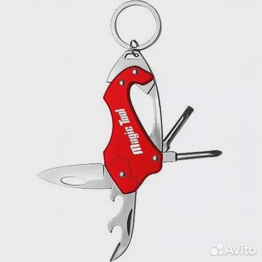 Мультитул брелок многофункциональный