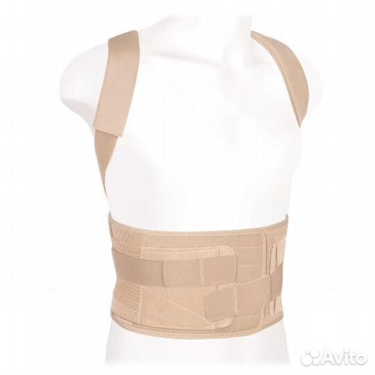 Корсет ортопед. детский Экотен кк-02Д №2(бежевый)