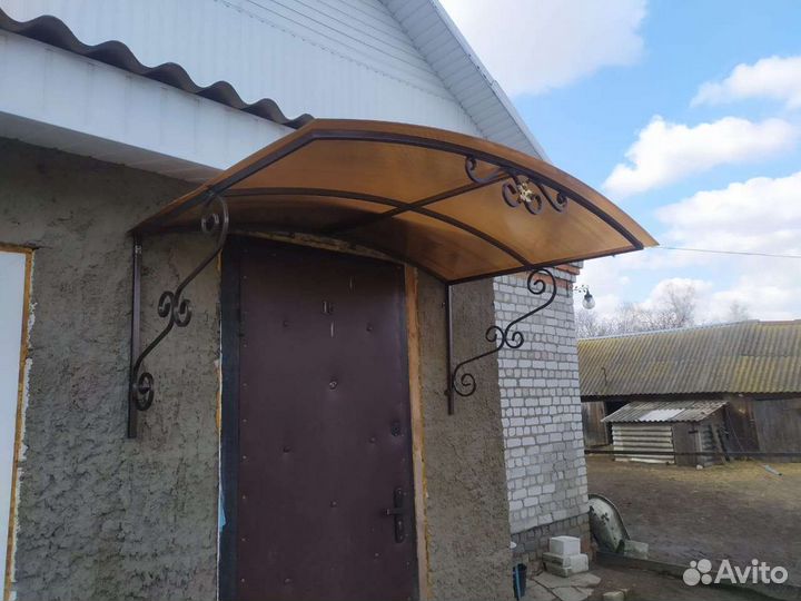 Козырьки, мангалы