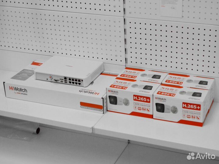 Наружные ip камеры видеонаблюдения HiWatch 4MP
