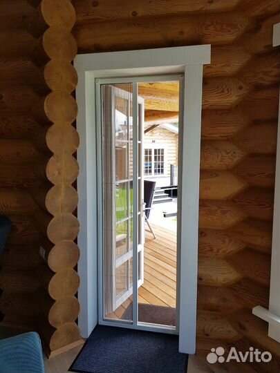 Москитная сетка Плиссе на дверь