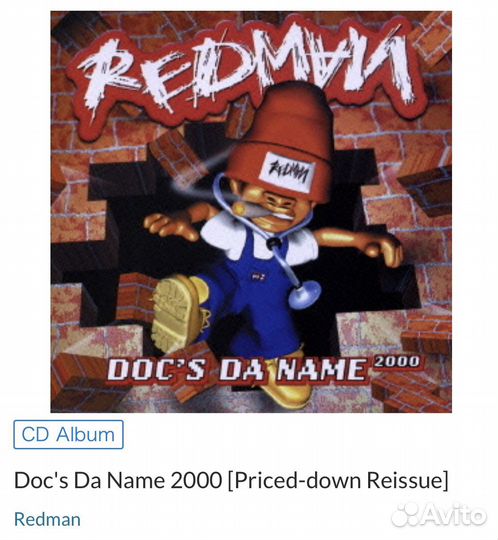 Redman - Doc’s Da Name Japan CD