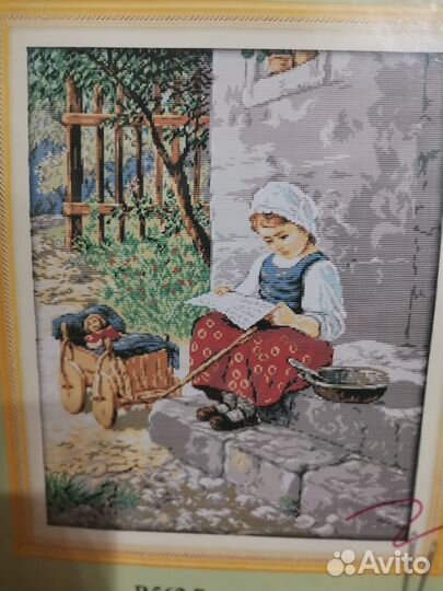 Набор для вышивания крестом Девочка