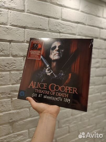 Alice Cooper Theatre Of Death винил цветной