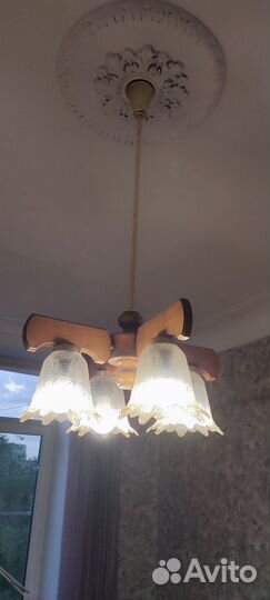 Люстра ретро винтаж СССР
