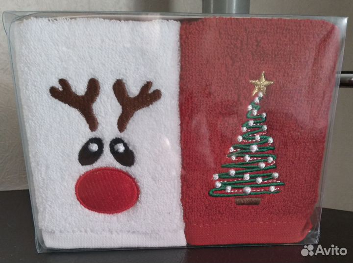 Набор полотенец в подарочной упаковке