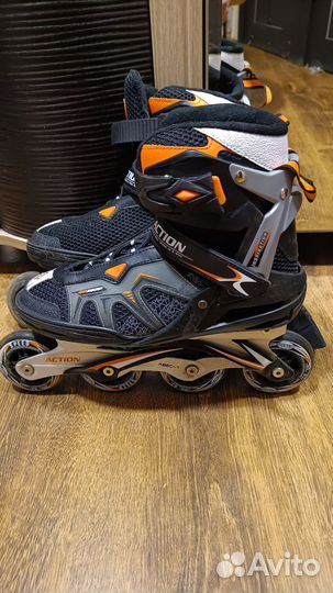 Роликовые коньки action