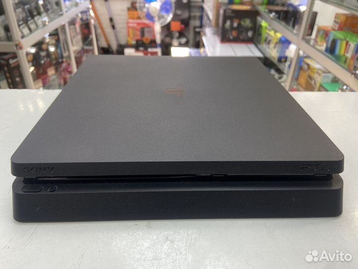 PS 4 Slim (500gb) +2 джойстика