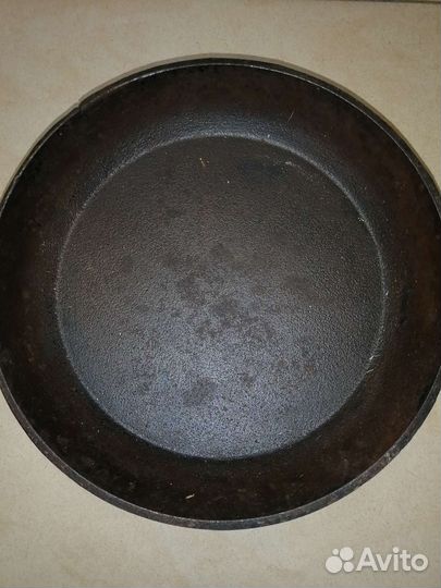 Чугунная сковорода СССР новая