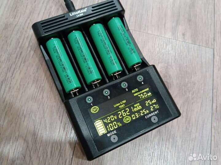 Аккумулятор высоко токовый 18650 thlb 2.6ah