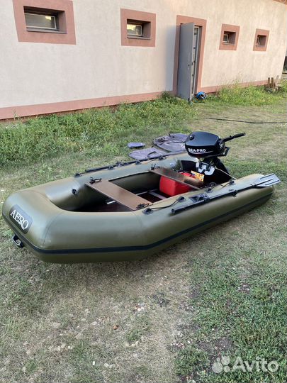 Aero пвх Лодка с мотором