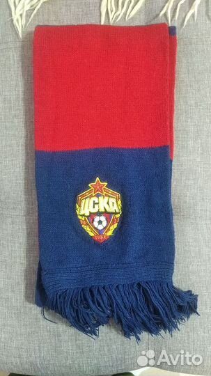 Шарф футбольный цска