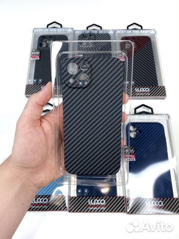 Чехол на iPhone 13 Карбон 