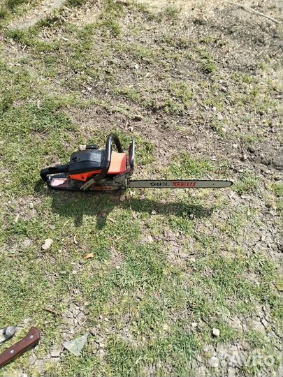 Бензиновая цепная пила бу