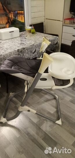 Стульчик для кормления lionelo трансформер, качеля