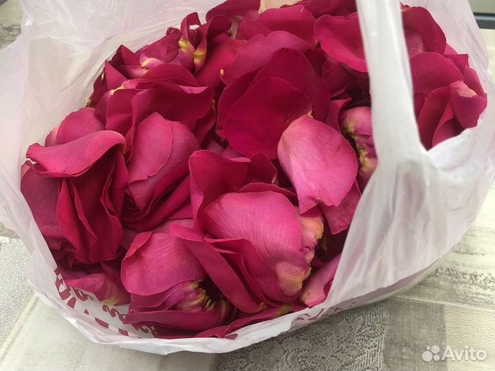 Лепестки роз