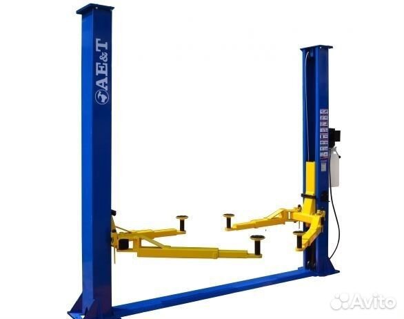Подъемник автомобильный 2-стоечный 4т