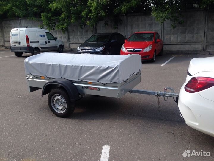 Автоприцеп мзса 2м. Новый, оцинкованный