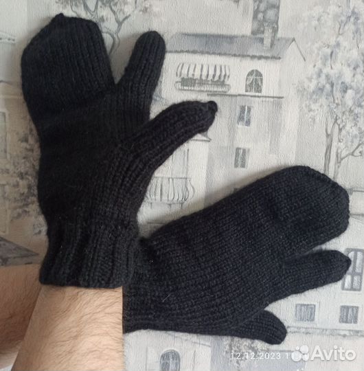 Варежки табби женские, мужские