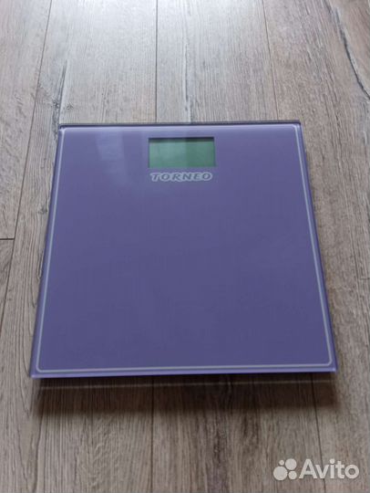 Весы напольные, Torneo, цвет сиреневый