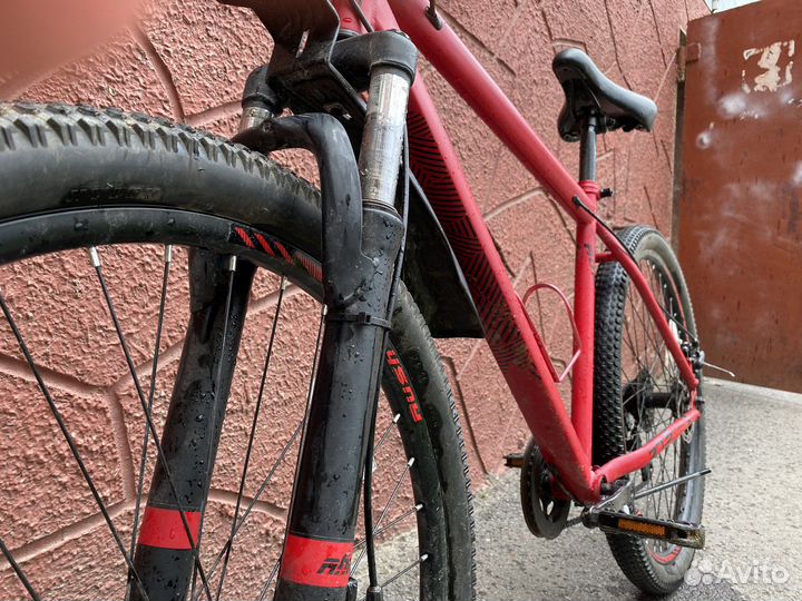 Велосипед горный Rush Hour красный 27,5