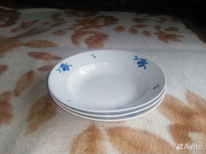 Глубокие суповые тарелки - 80х годов