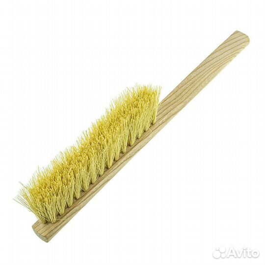 Щетка-сметка Pro-390 (ручка дерево, волокно тампик