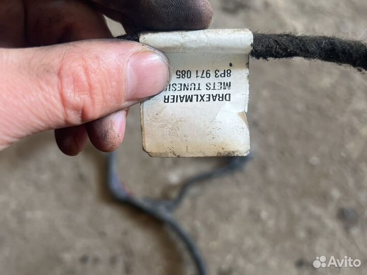 Проводка и парктроник заднего бампера ауди а 3 8p