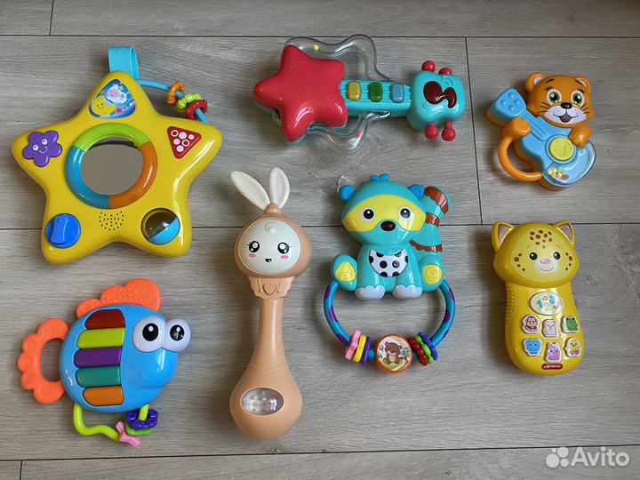 Музыкальные игрушки для малышей