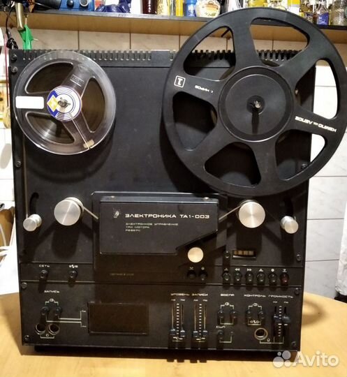 Катушечный магнитофон Электроника