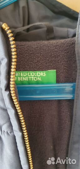 Куртка осень Benetton 110 + полукомбинезон