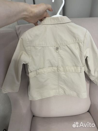 Плащ для девочки zara 98