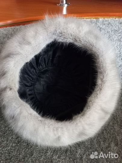 Берет норковый (мягкий) на стяжке
