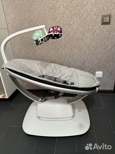 Электрокачели 4 moms mamaroo серые