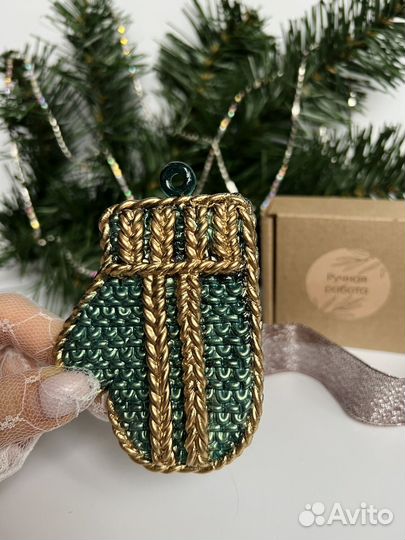 Елочные игрушки из эпоксидной смолы