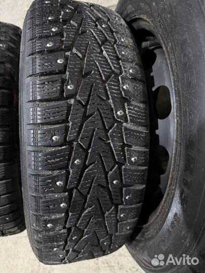 Колкса на Шкоду, Фольксваген r15 Nokian Шипы зима