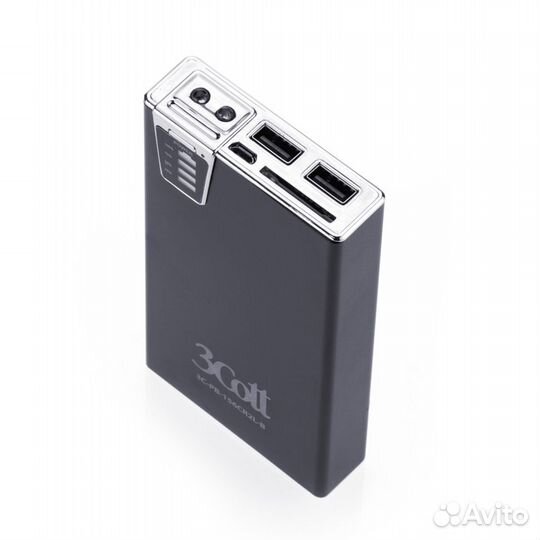 Внешний аккумулятор 3Cott 13000 мАч, 2 выхода 2A