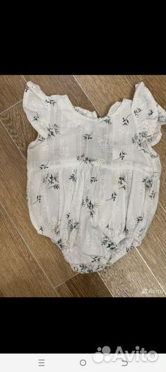 Боди для девочки новорождённых 56- 62