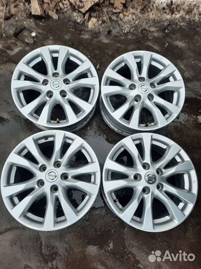 Диски литые r16, (5*114,3) Nissan Оригинал