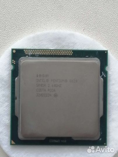 Процессор intel pentium g620
