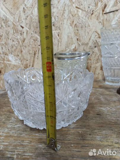 Вазы,салатники хрусталь