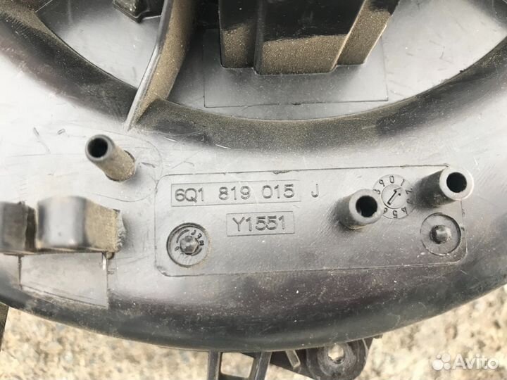 VAG 6Q1819015J Вентилятор отопителя