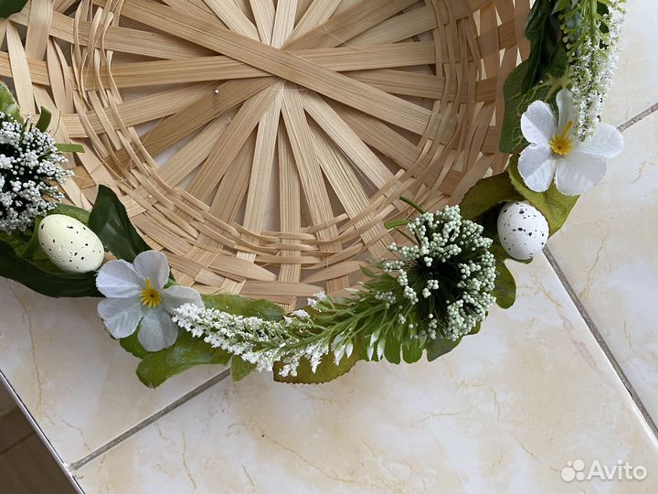 Пасхальная корзинка для куличей и яиц