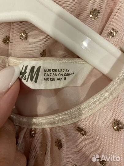 Платье праздничное на девочку H&M 86/92