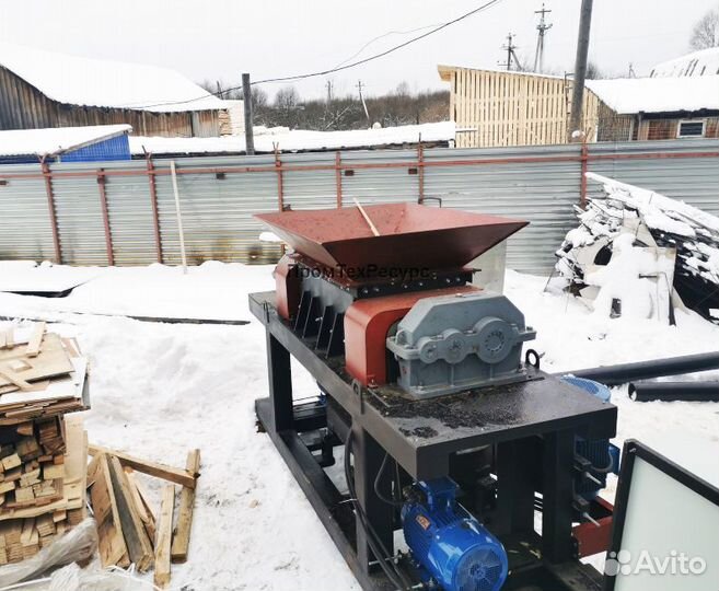 Шредер для древесных отходов, поддонов в наличии